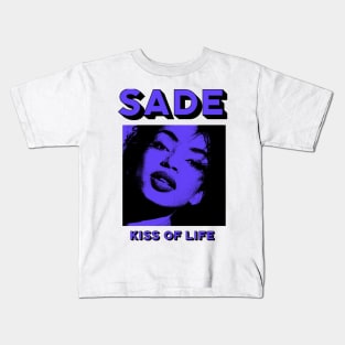 Sade - Kiss of Life - Tribute Artwork Kids T-Shirt